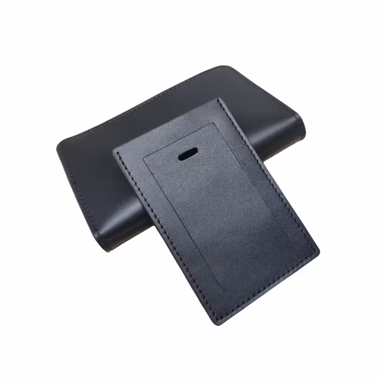 뜨거운 판매 정품 소 가죽 수하물 태그 여권 홀더 여행 액세서리