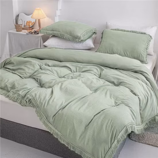 베스트 셀러 흰색 100% 면 패브릭 호텔 이불 이불 오리털 이불